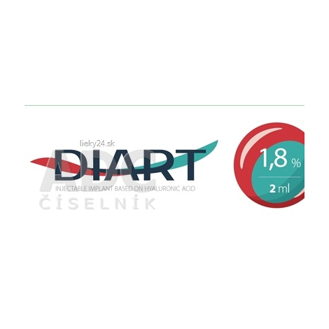 DIART 1,8 % Implantát na báze HA 36 mg/2 ml