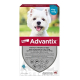 Advantix Spot-on pre psy od 4 do 10 kg 1x1ml