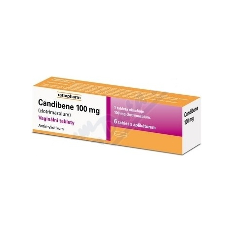 Candibene vaginálne tablety 100 mg
