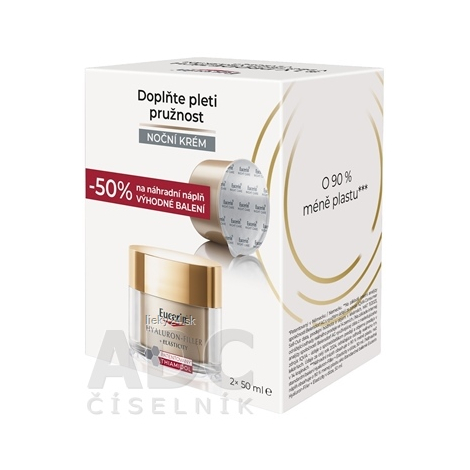 Eucerin HYALURON-FIL.+ELASTICITY Nočný krém