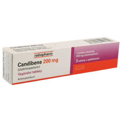 Candibene vaginálne tablety 200 mg