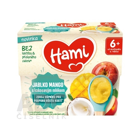 Hami JABLKO MANGO s kokosovým mliekom