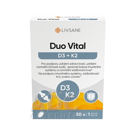 LIVSANE Duo Vital D3 + K2
