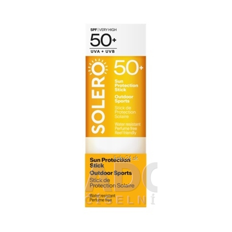 SOLERO Ochranná opaľovacia tyčinka SPF50+