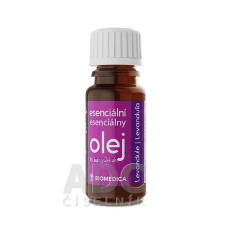BIOMEDICA Esenciálny olej Levanduľa olej 10ml