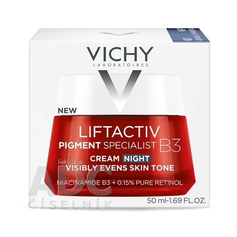 Vichy Liftactiv B3 nočný krém pure retinol 50 ml
