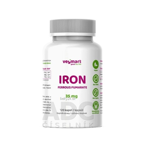 vegmart IRON (ferrous fumarate) 35 mg