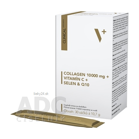Clinical Collagen 10000 mg + vitC + selen & Q10 30 x 10,7 g