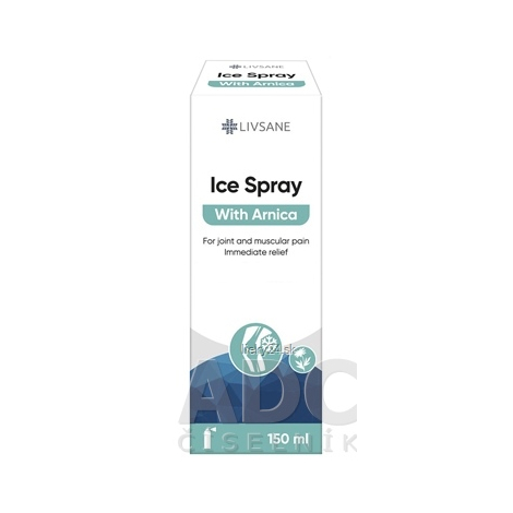 LIVSANE Chladivý sprej s obsahom Arniky