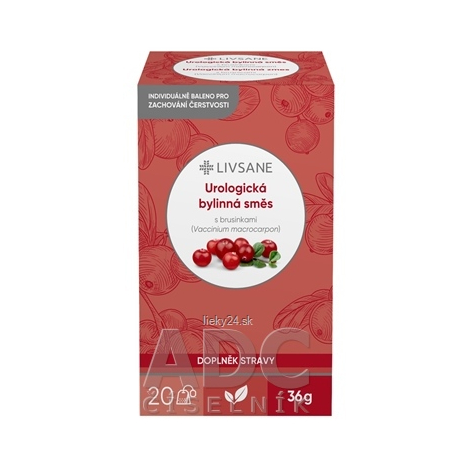 LIVSANE Urologická bylinná zmes