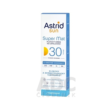 ASTRID SUN Pleťový krém Super Mat OF 30