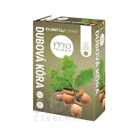 FYTOPHARMA Dubová kôra sypaná bylinný čaj 70 g