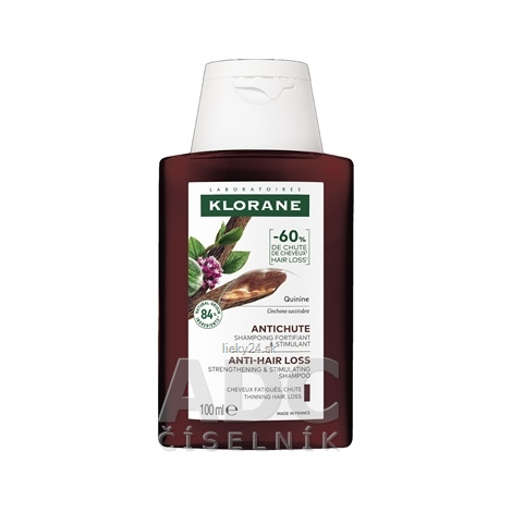 KLORANE ŠAMPÓN s chinínom
