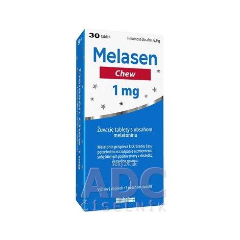 Vitabalans Oy Melasen Chew 1 mg 30 tabliet
