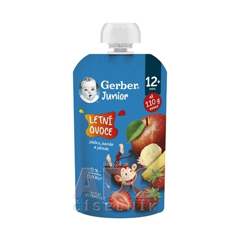 GERBER Junior vrecko Letné ovocie 110 g