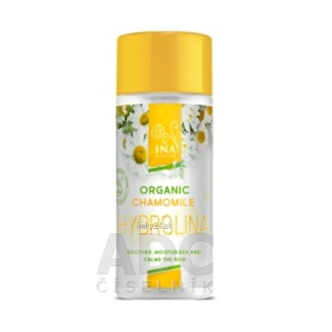 Organická harmančeková voda na ekzémy a podráždenú pokožku Hydrolina Ina Essential 150ml