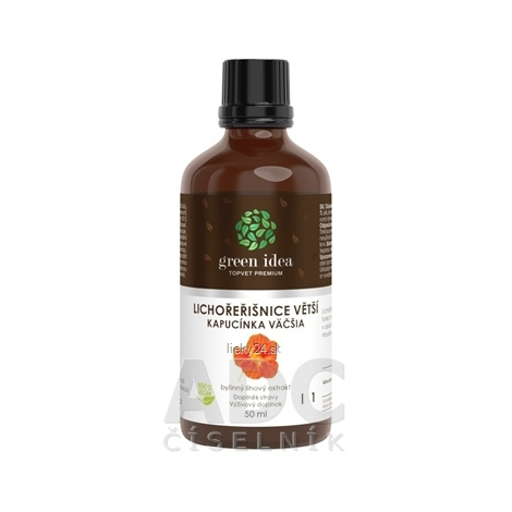 GREEN IDEA Kapucínka bylinný extrakt 50 ml