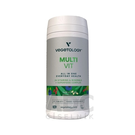 Vegetology MULTI VIT- 26 Vitamins and Minerals