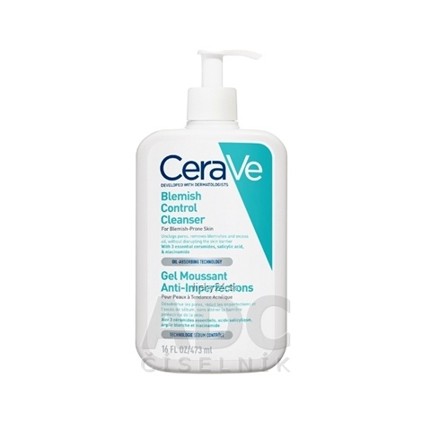 CeraVe Blemish čistiaci gél proti nedokonalostiam 473ml