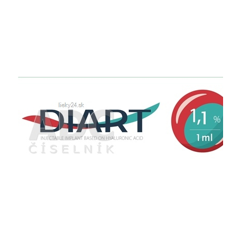 DIART 1,1 % Implantát na báze HA 11 mg/1 ml
