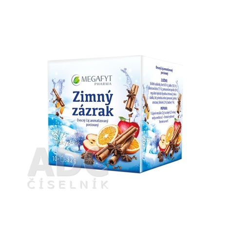 MEGAFYT Zimný zázrak ovocný čaj aromatizovaný porciovaný 10x2g