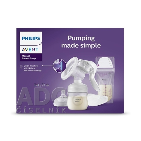 AVENT ODSÁVAČKA MLIEKA manuálna