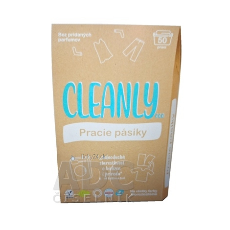 CLEANLY ECO Pracie pásiky Bez vône