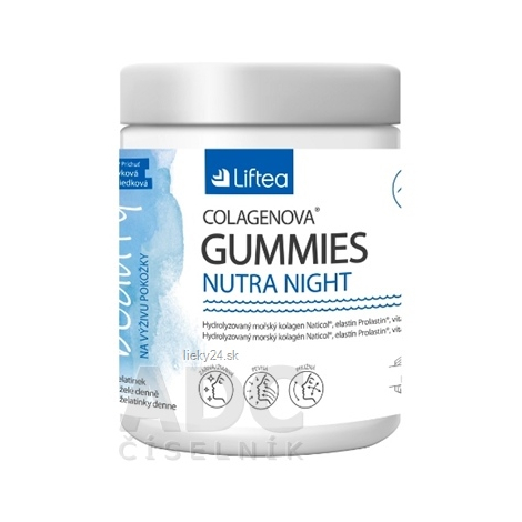 Liftea Colagenova Nutra Night Gummies 60 bonbónov