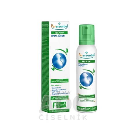 PURESSENTIEL RESP OK Sprej na lepšie dýchanie