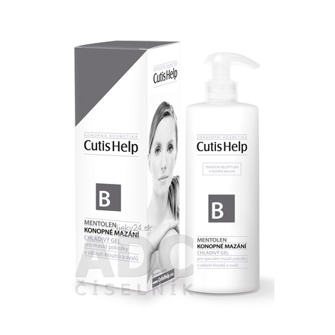 CutisHelp MENTOLEN konopné mazanie