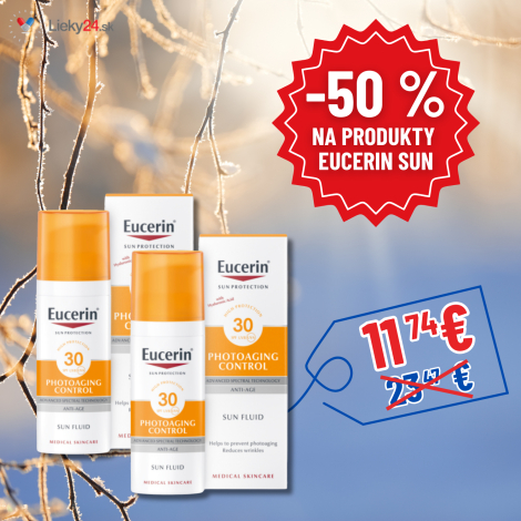 Eucerin SUN PHOTOAGING CONTROL Emulzia na tvár proti vráskam SPF 30 50ml