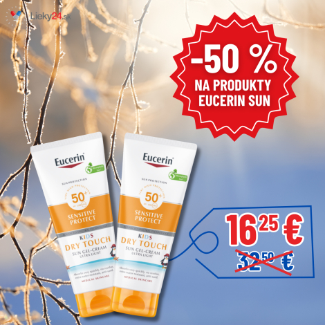 Eucerin SUN SENSITIVE PROTECT Detský gélový krém SPF 50+ 200ml