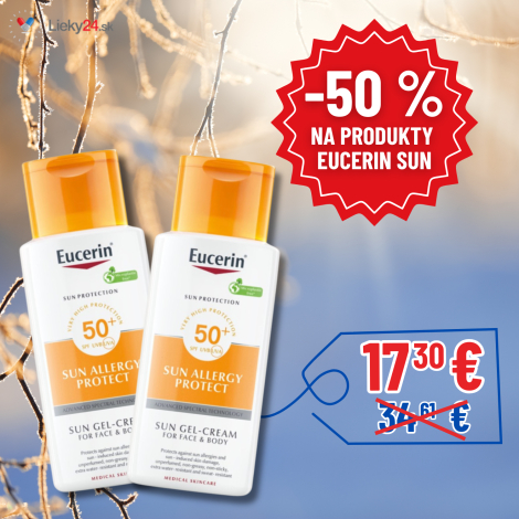 Eucerin SUN ALLERGY PROTECT Ochranný krémový gél proti slnečnej alergii SPF 50+ 150ml