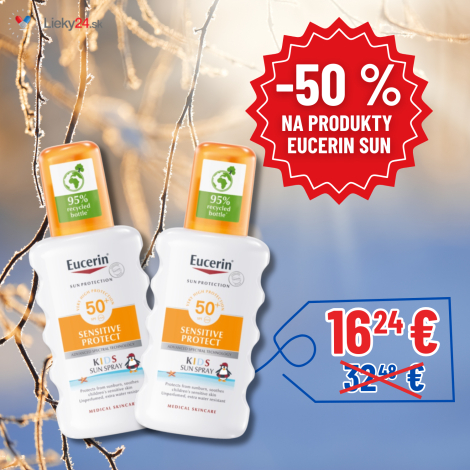 Eucerin SUN SENSITIVE PROTECT Detský sprej SPF 50+ 200ml