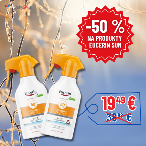 Eucerin SUN SENSITIVE PROTECT Detský sprej SPF 50+ 250ml