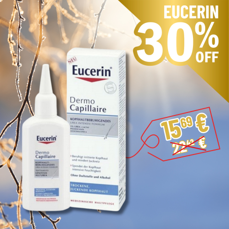 Eucerin DermoCapillaire tonikum pre suchú pokožku hlavy