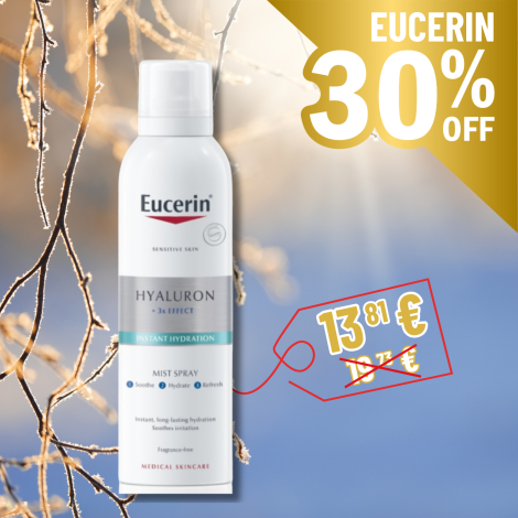 Eucerin Hyaluron-Filler + 3x EFFECT Hyalurónová hydratačná hmla 150ml
