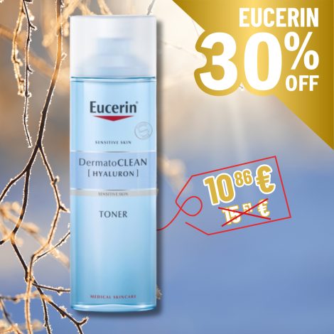 Eucerin DermatoCLEAN HYALURON TONER Čistiaca voda 200ml