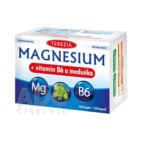 TEREZIA MAGNESIUM + vitamin B6 a meduňka