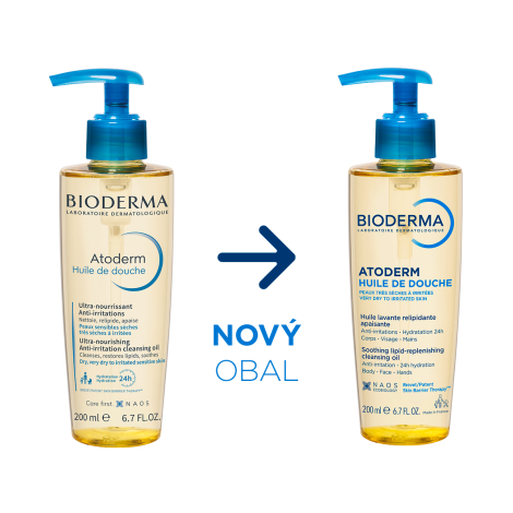 BIODERMA Atoderm Sprchový olej 200ml