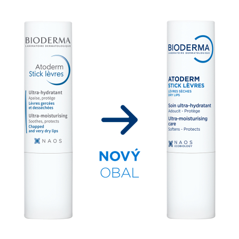 Bioderma Atoderm Tyčinka na pery 4g