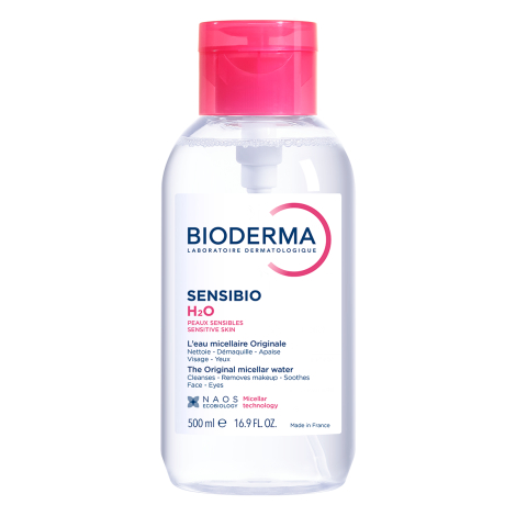 BIODERMA Sensibio H2O 500ml s pumpou