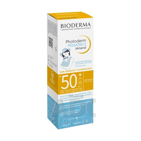 BIODERMA Photoderm Pediatrics Mineral SPF 50+ krém 50g
