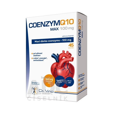 COENZYM Q10 Max 100 mg Da Vinci