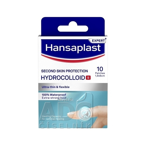 Hansaplast Hydrokoloidná náplasť na prsty 1,9x6cm 10ks