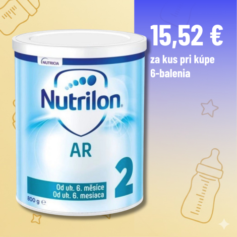 Nutrilon 2 AR (6-12 mesiacov) 6x800g