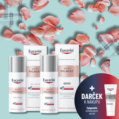 Eucerin AntiPigment denný krém 50 ml + nočný krém 50 ml Vianoce 2021