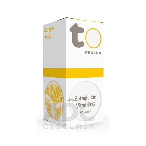 TOTO BETAGLUKÁN + VITAMÍN C 60 cps