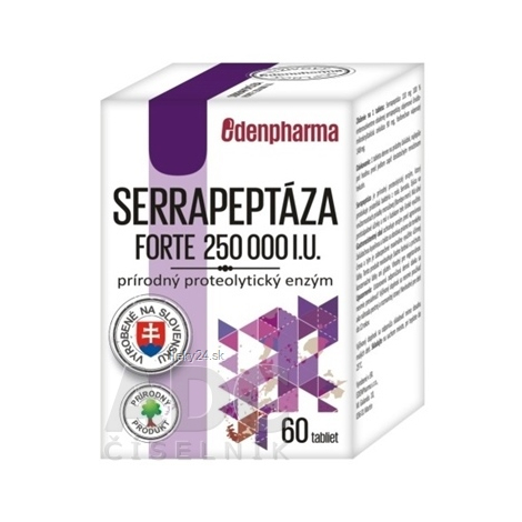 EDENPharma Serrapeptáza forte 250 000 I.U.