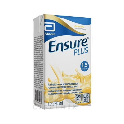 Ensure PLUS banánová príchuť 24x220ml